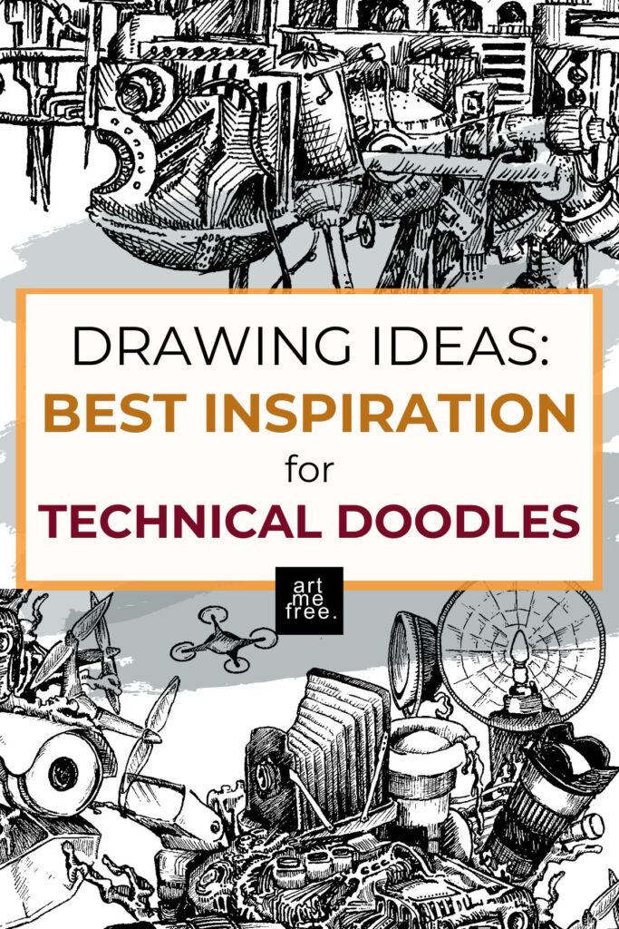 drawing inspiration for technical doodles