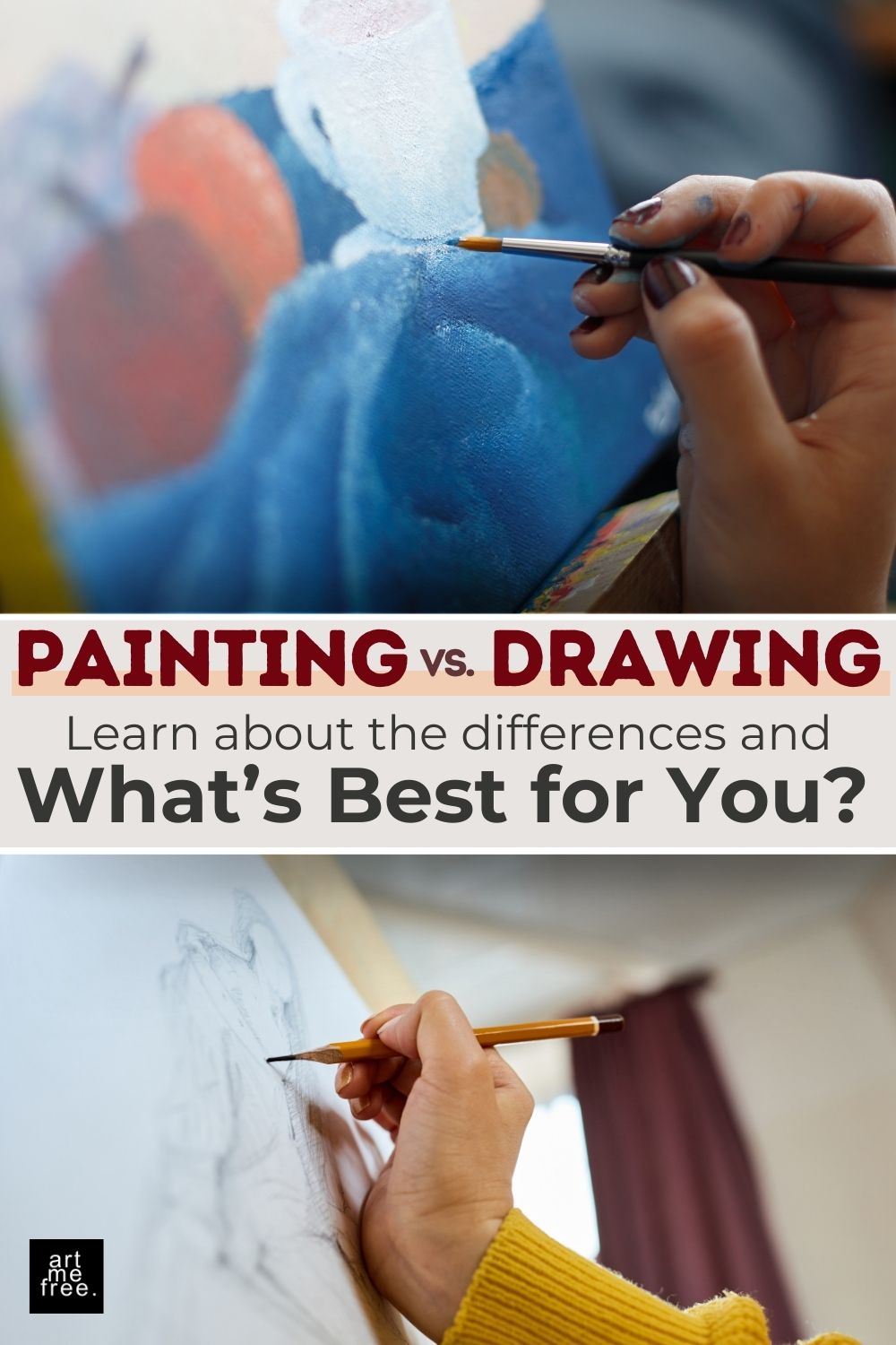 paint or draw - what's best for you