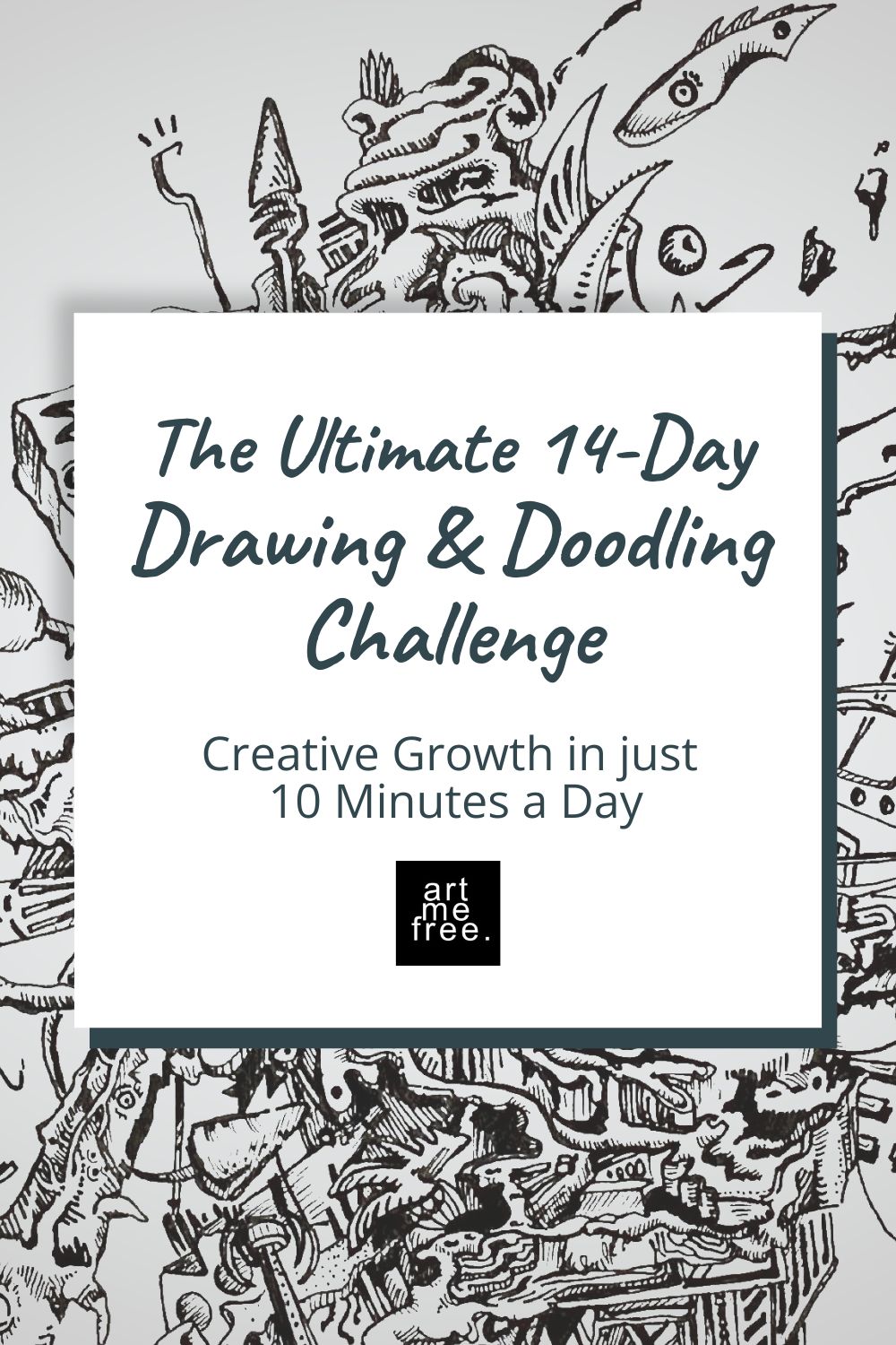 doodling challenge to improve your drawing skills