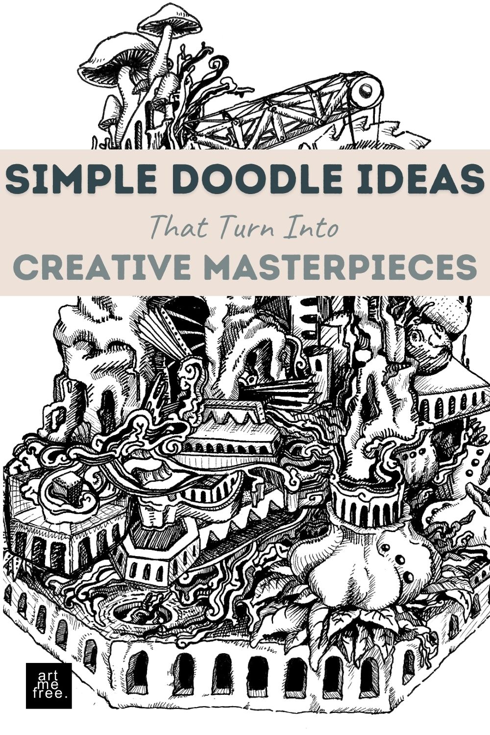 simple and easy doodle ideas turned into masterpieces