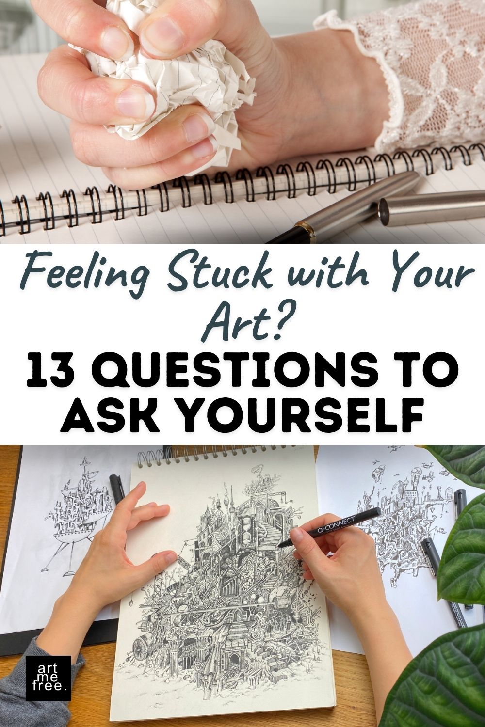doodle question when feeling stuck