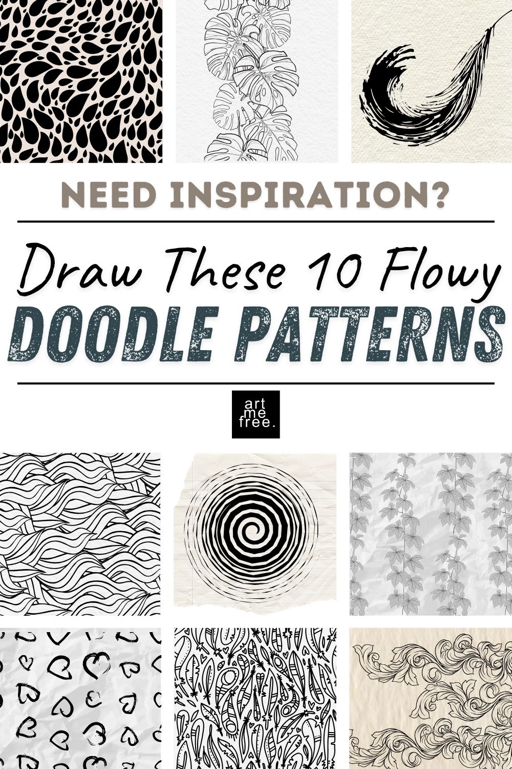 draw doodle patterns