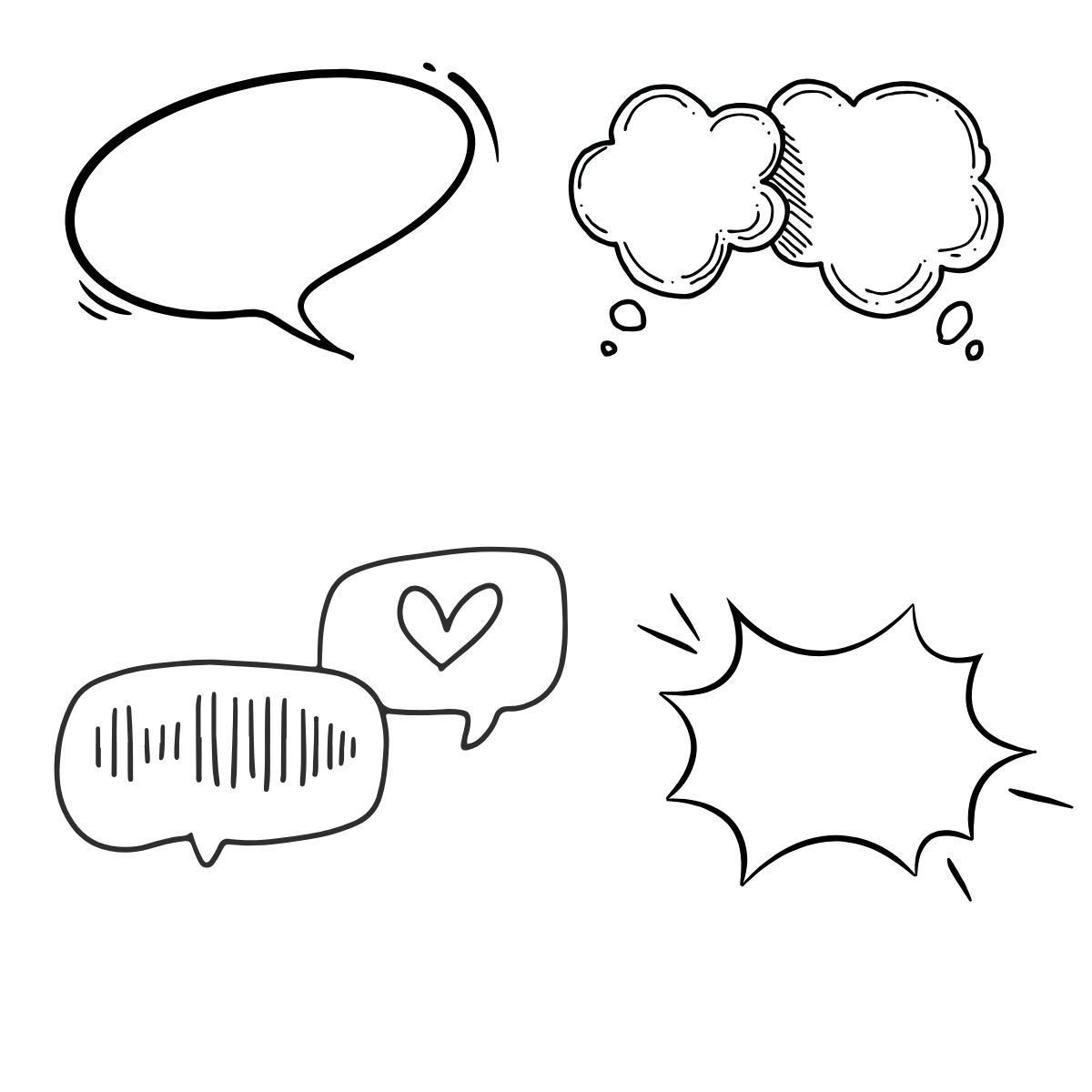 small cute doodles