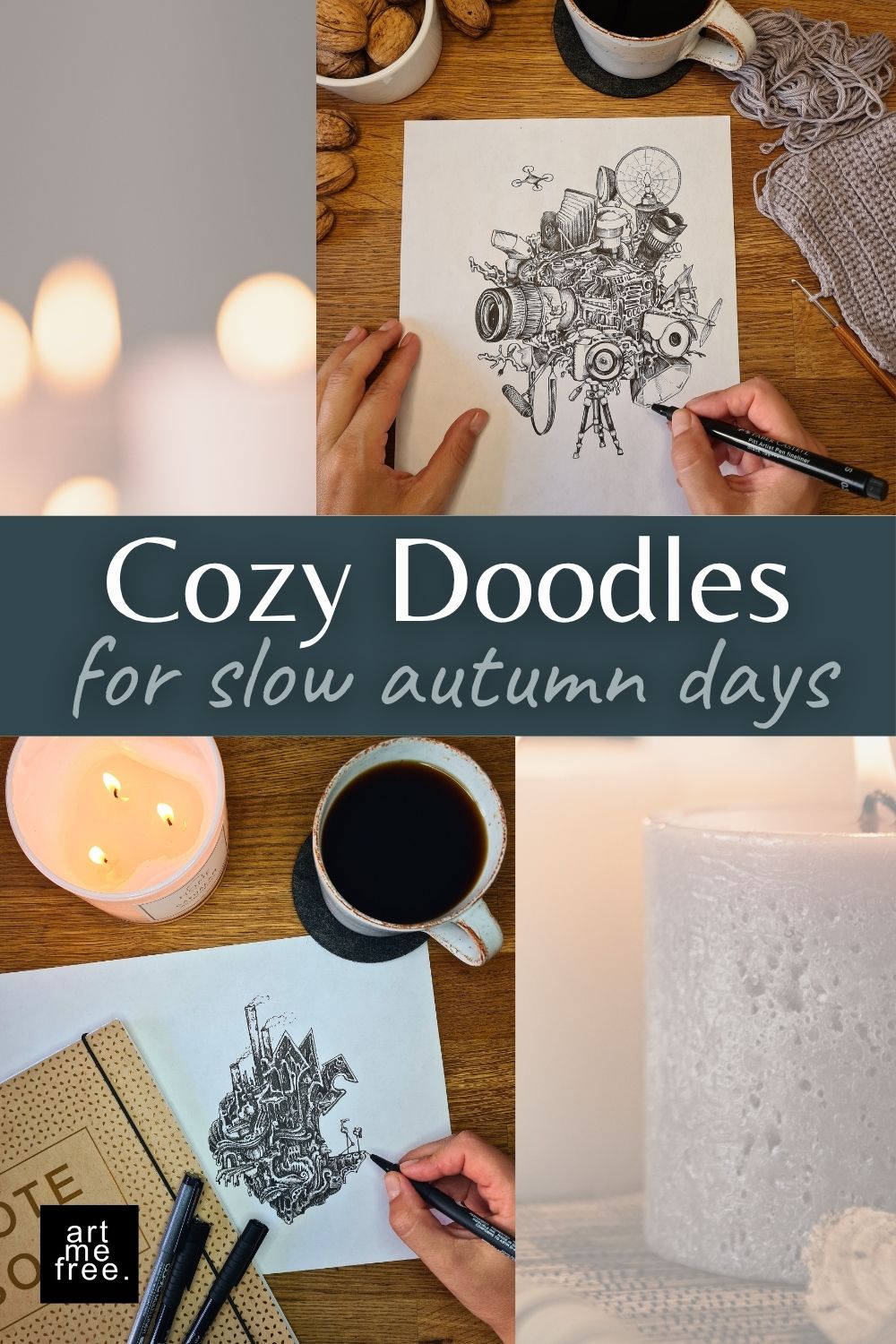 cozy fall doodles
