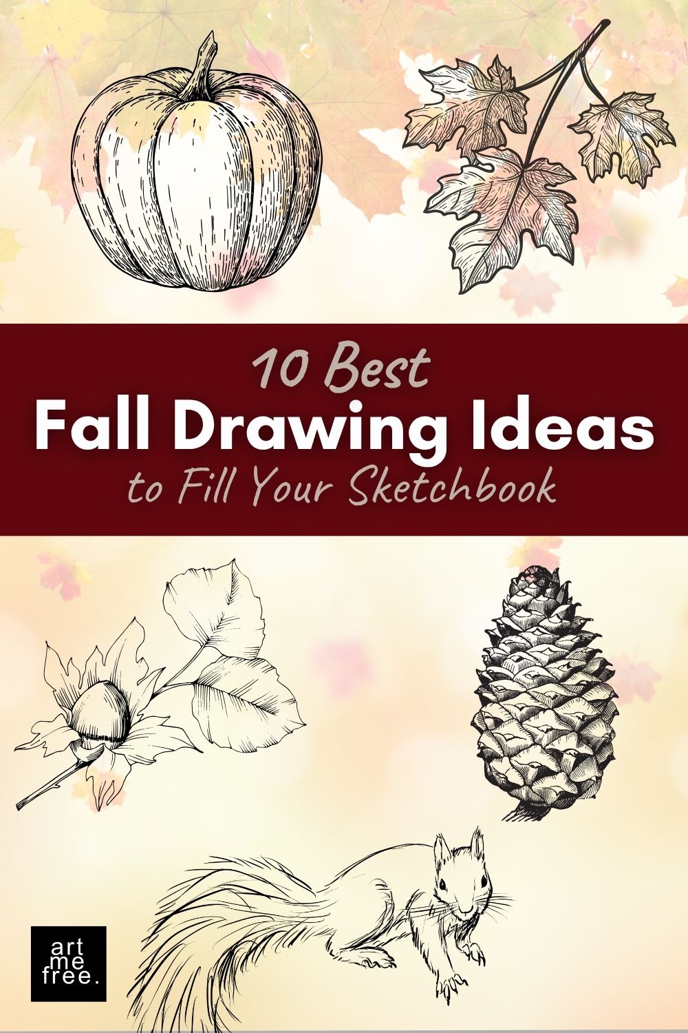 what to draw in fall
