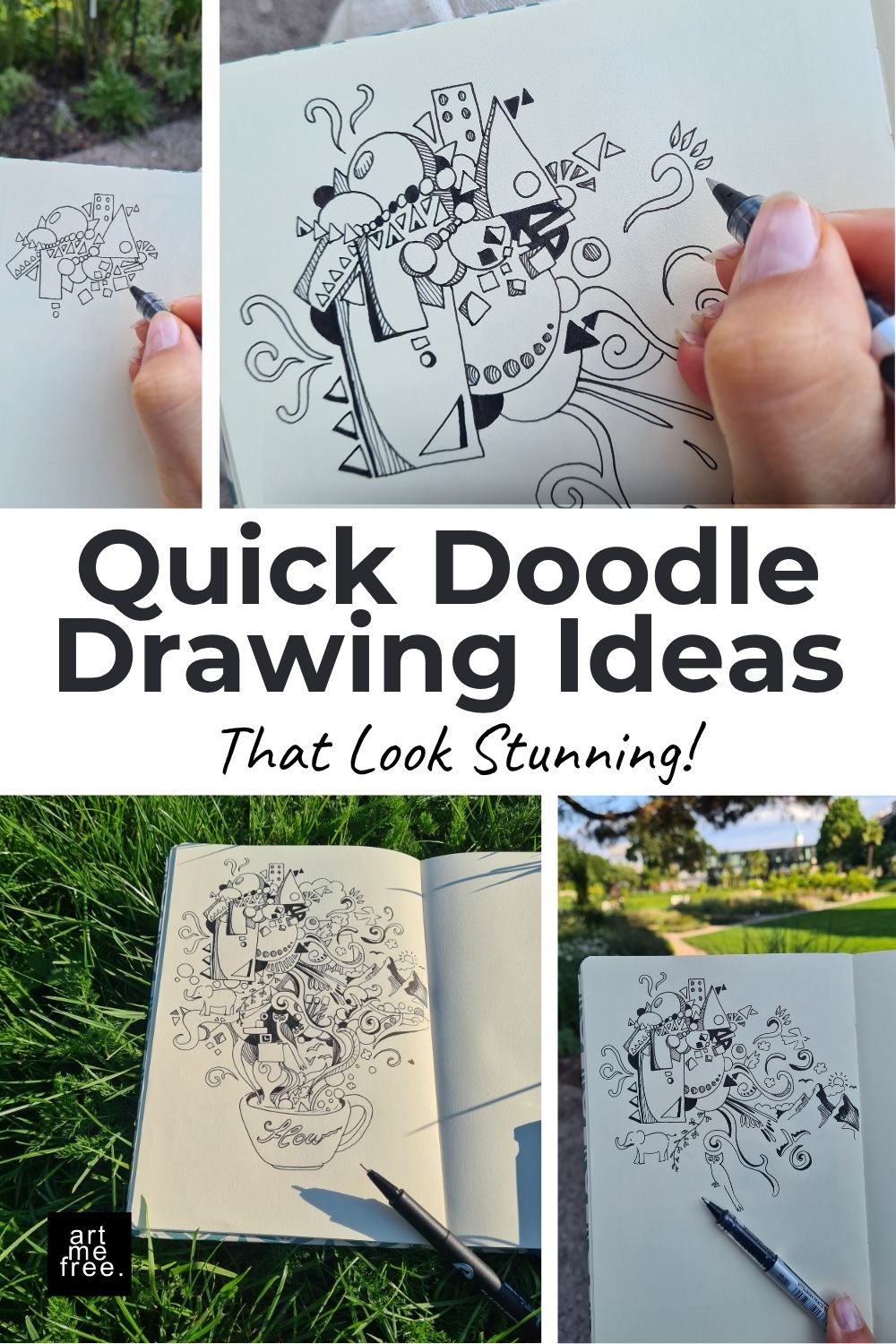 doodles drawing ideas for beginners