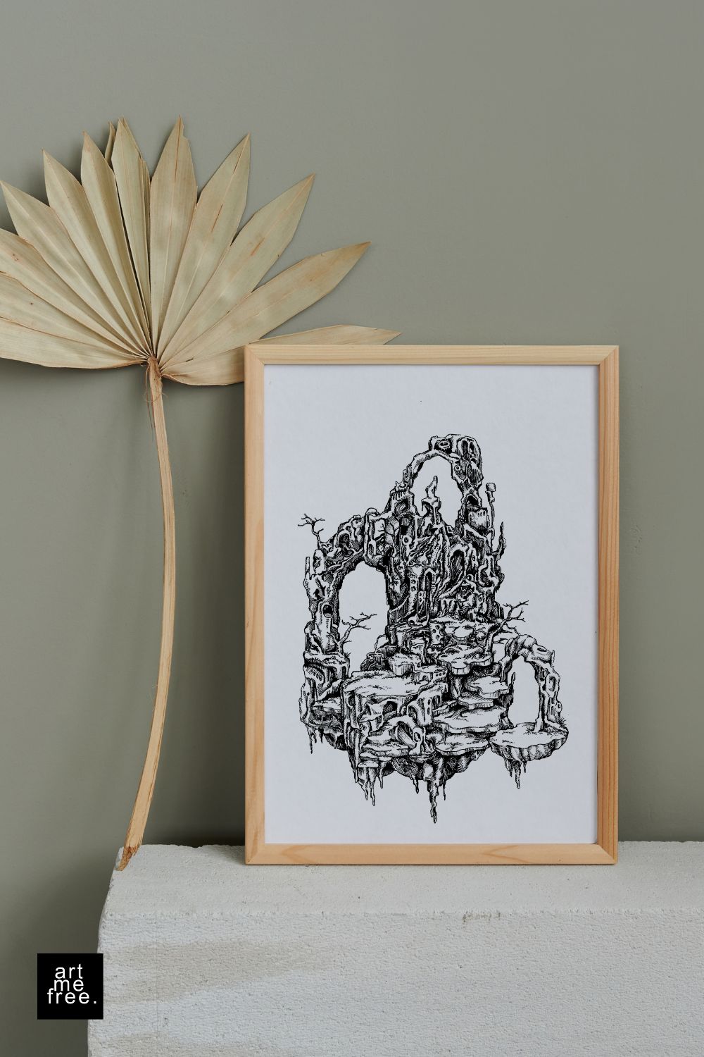 doodle wall art