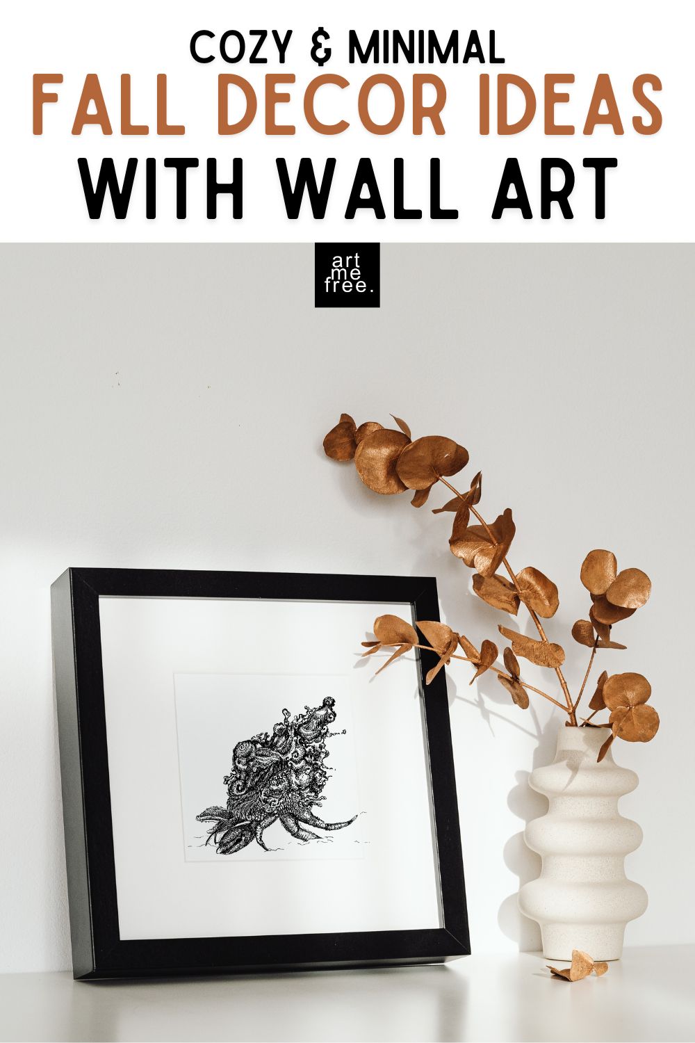 fall decor ideas with art