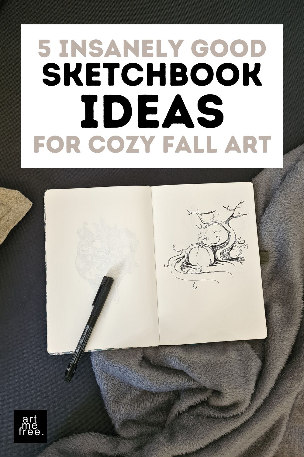 sketchbook ideas for fall