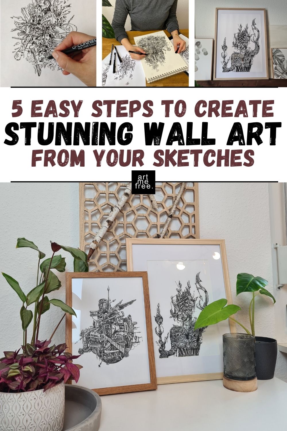 easy step-by-step guide for wall art
