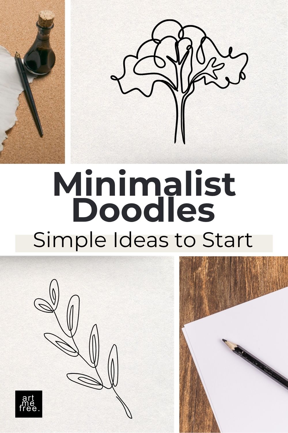 ideas for minimalist doodle art