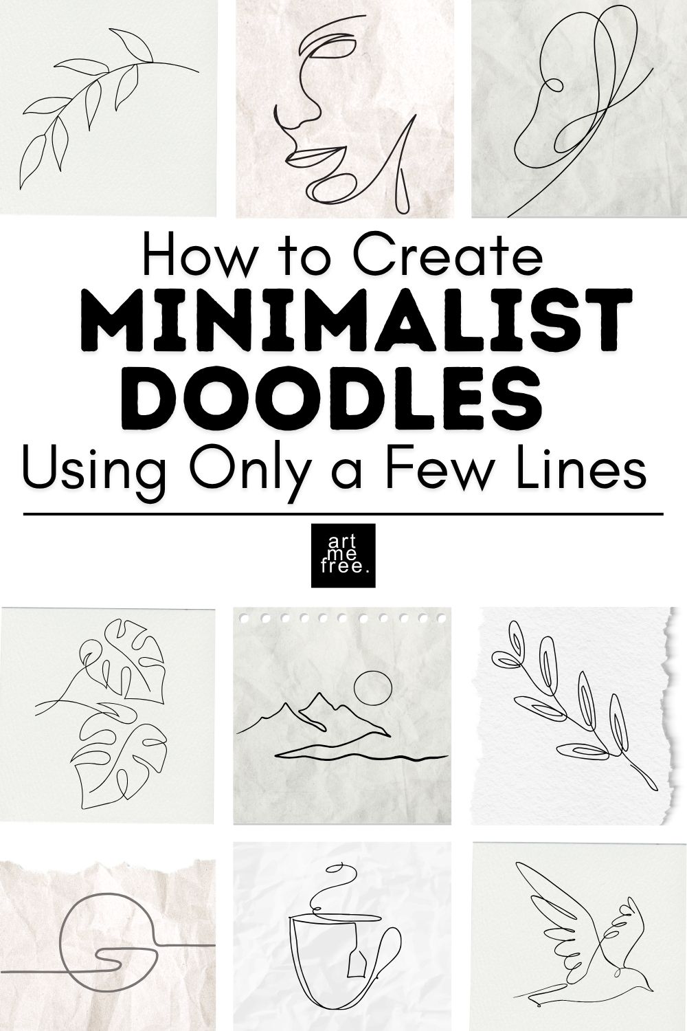 minimalist doodles