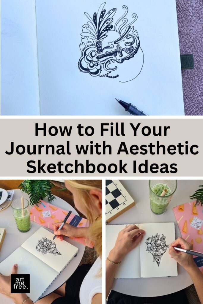 aesthetic sketchbook ideas