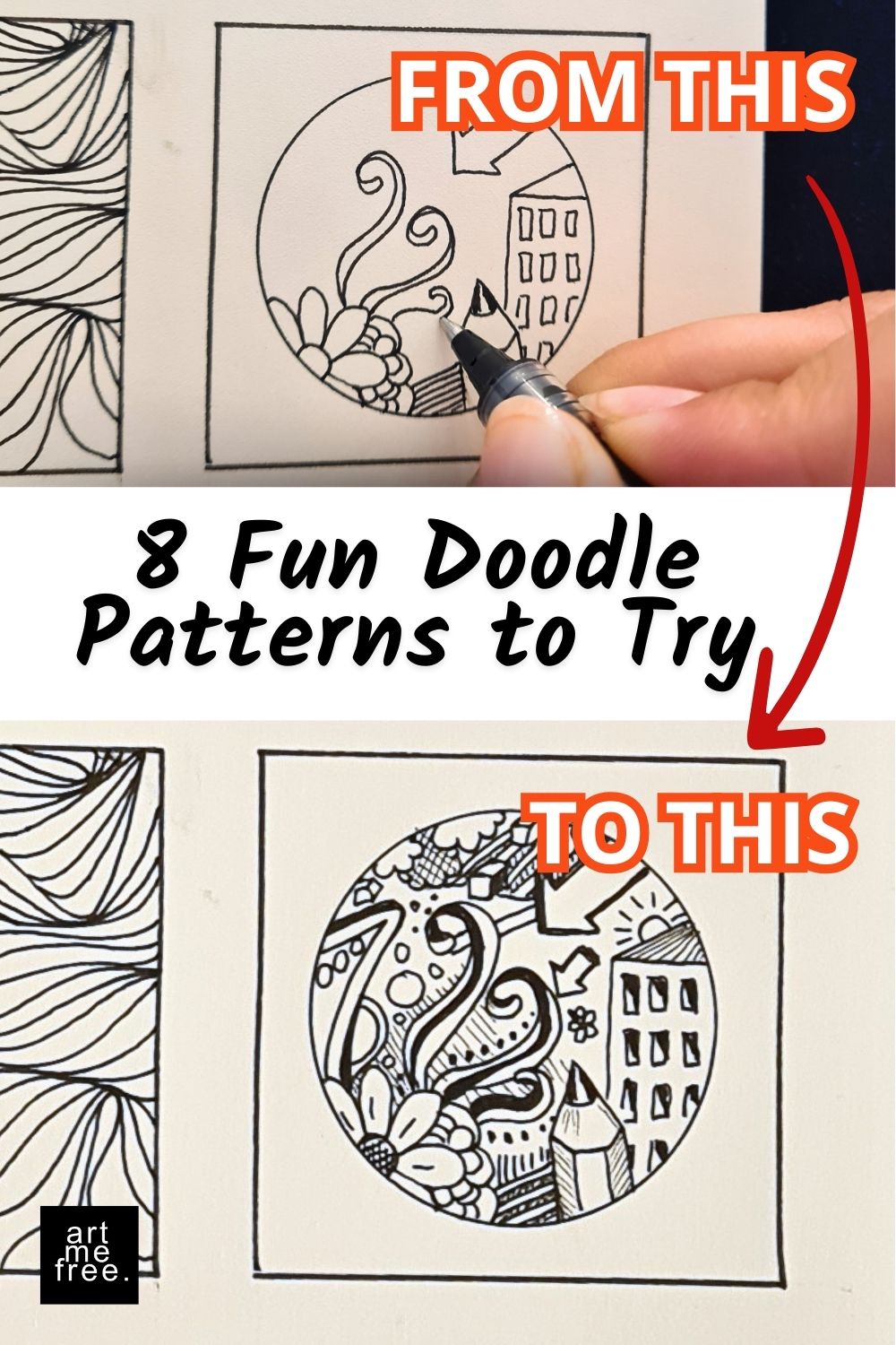ideas for creative doodle patterns