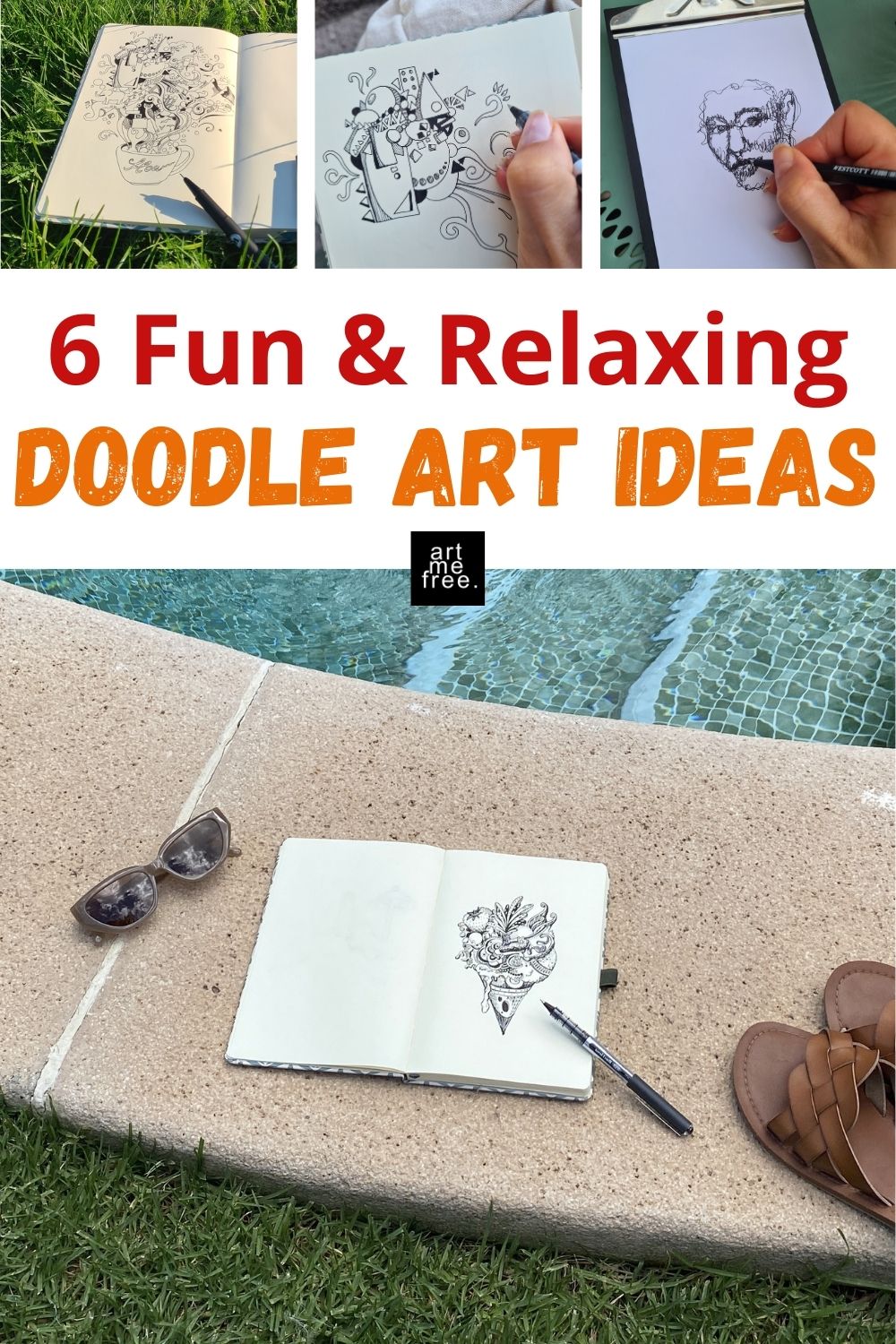 relaxing doodle art ideas