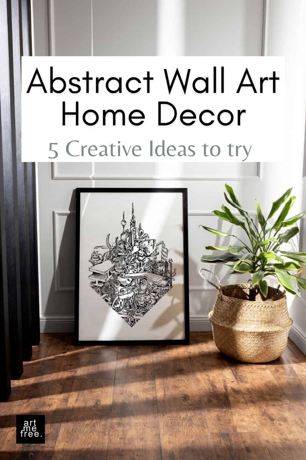 abstract wall art ideas