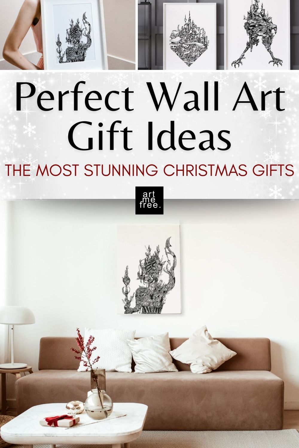 perfect holiday gift wall art
