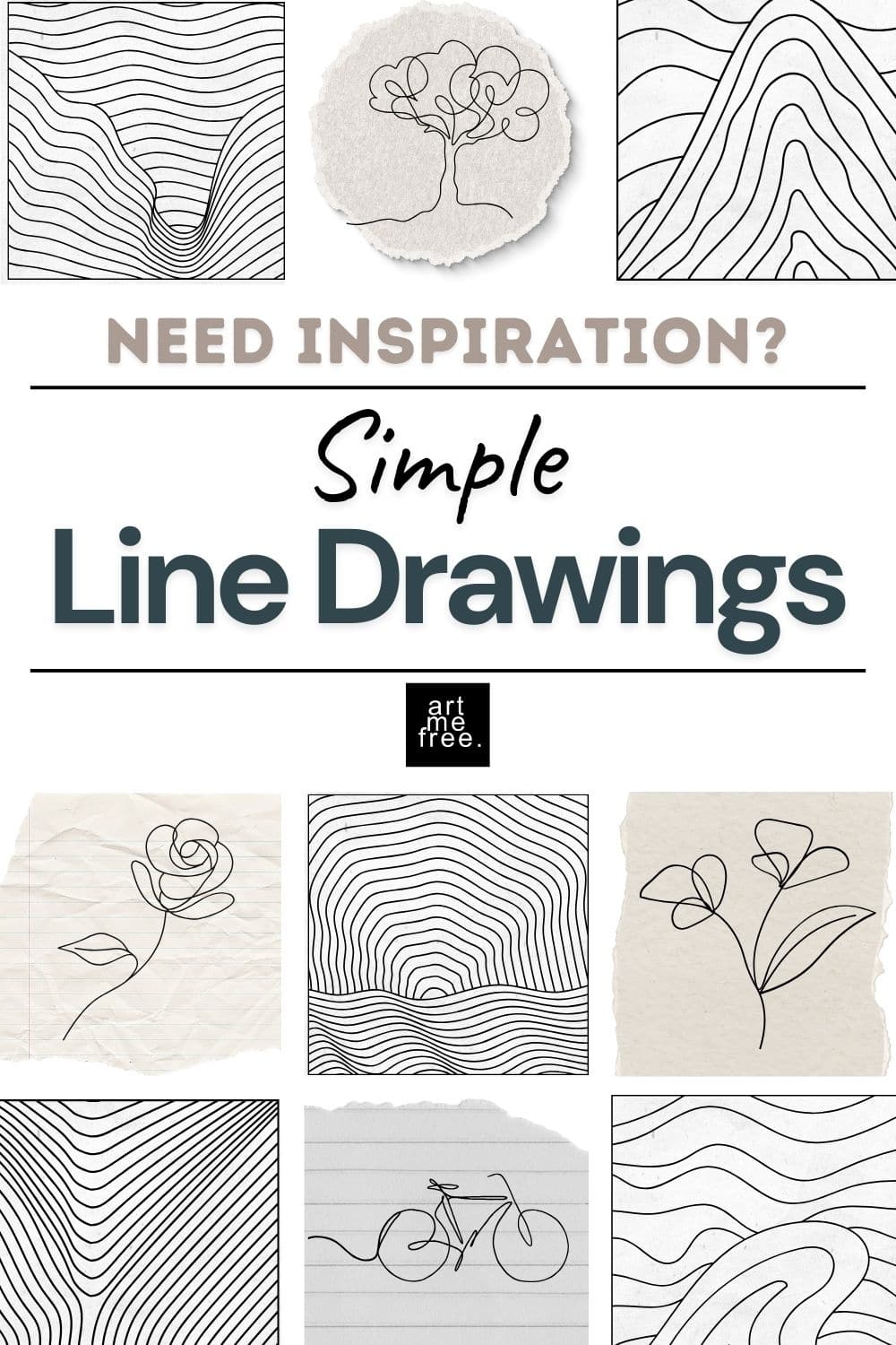 5 Simple Line Drawings Anyone Can Start Today Artmefree 