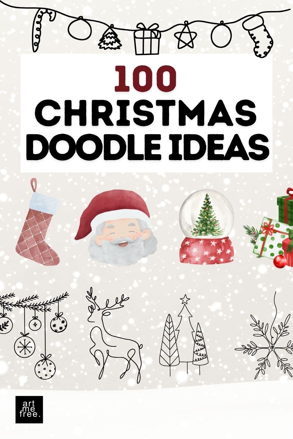 Christmas doodle ideas