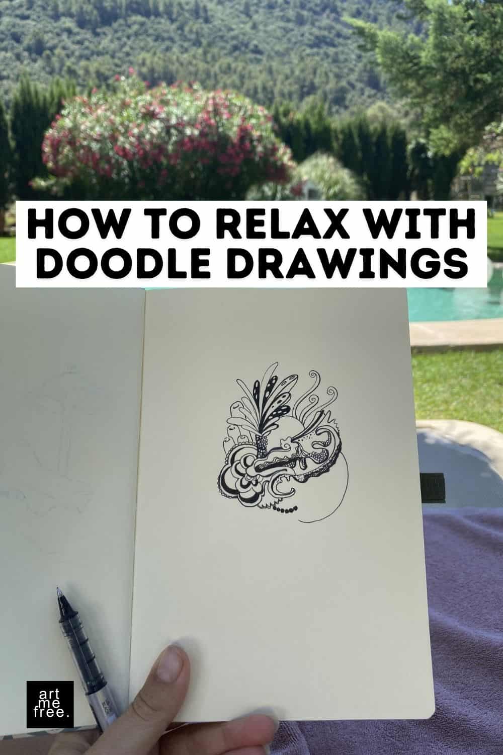 relax with doodles