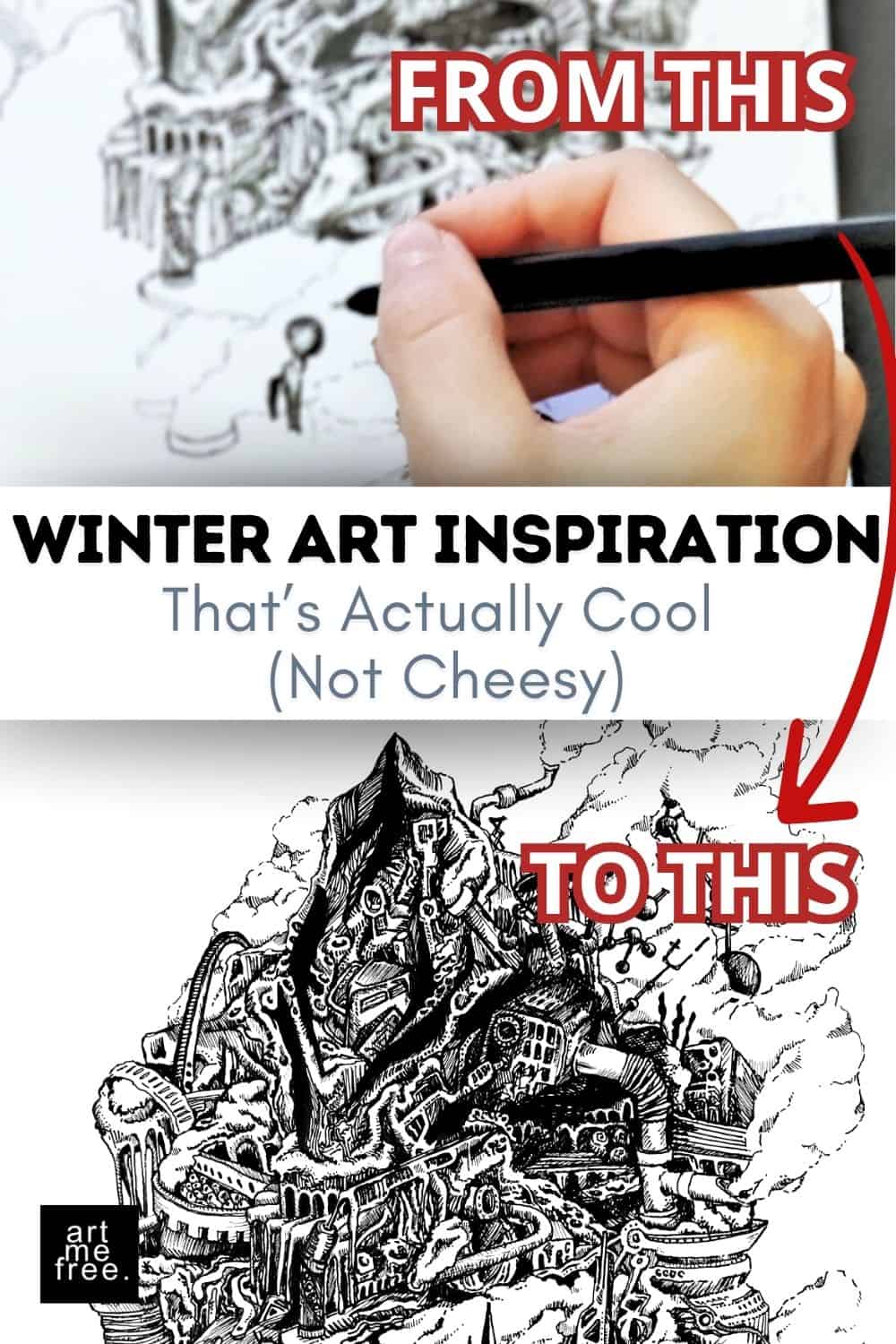 winter art ideas