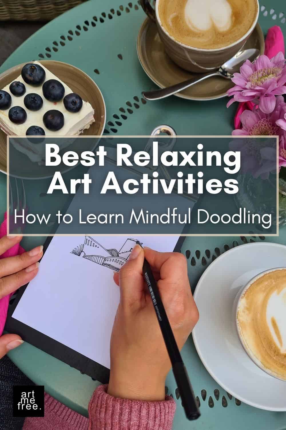 easy art activities for stress relief