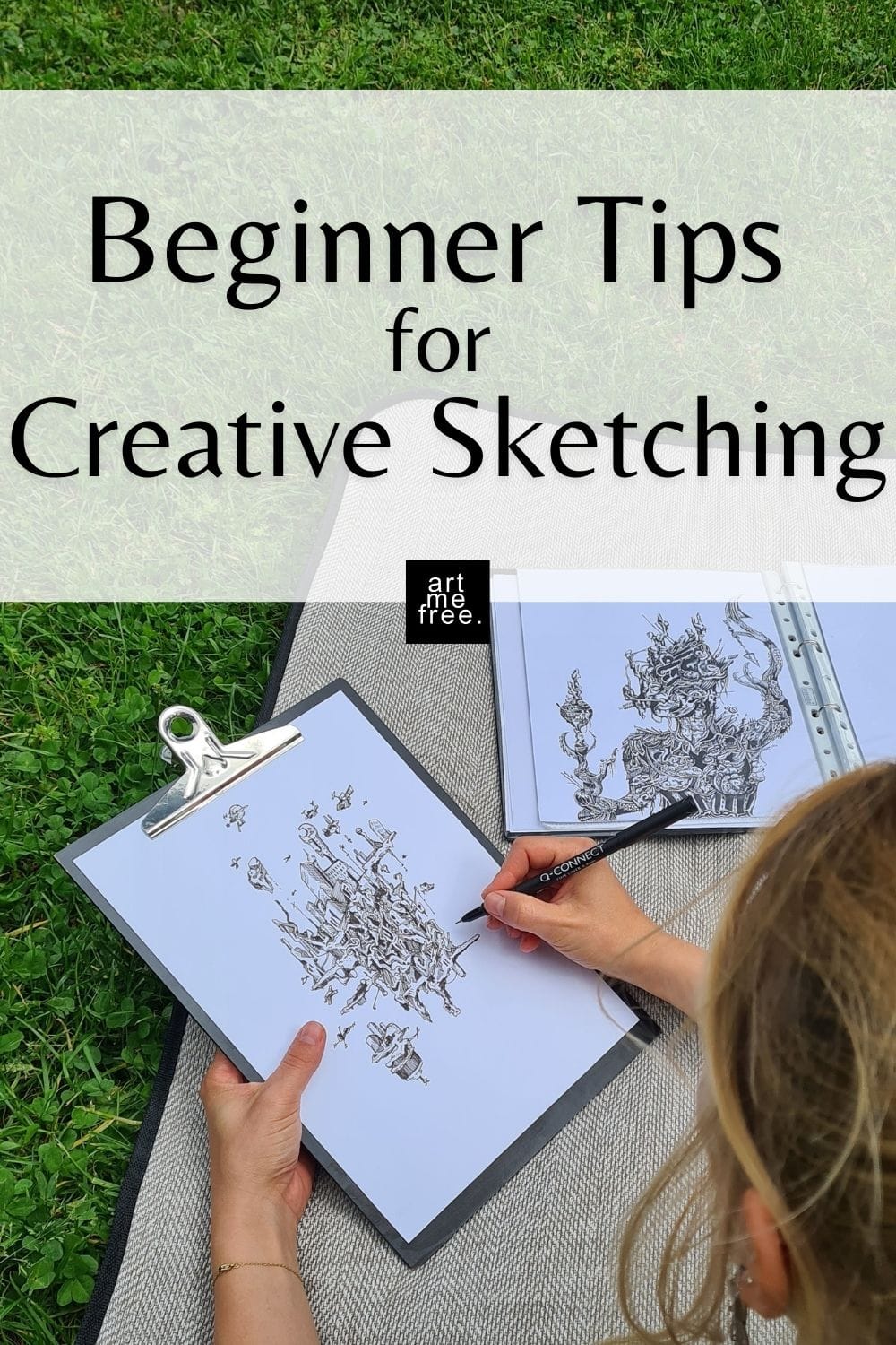 beginner tips for creative sketching