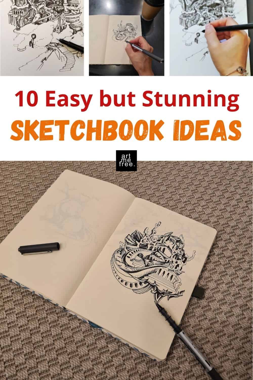 easy sketchbook ideas