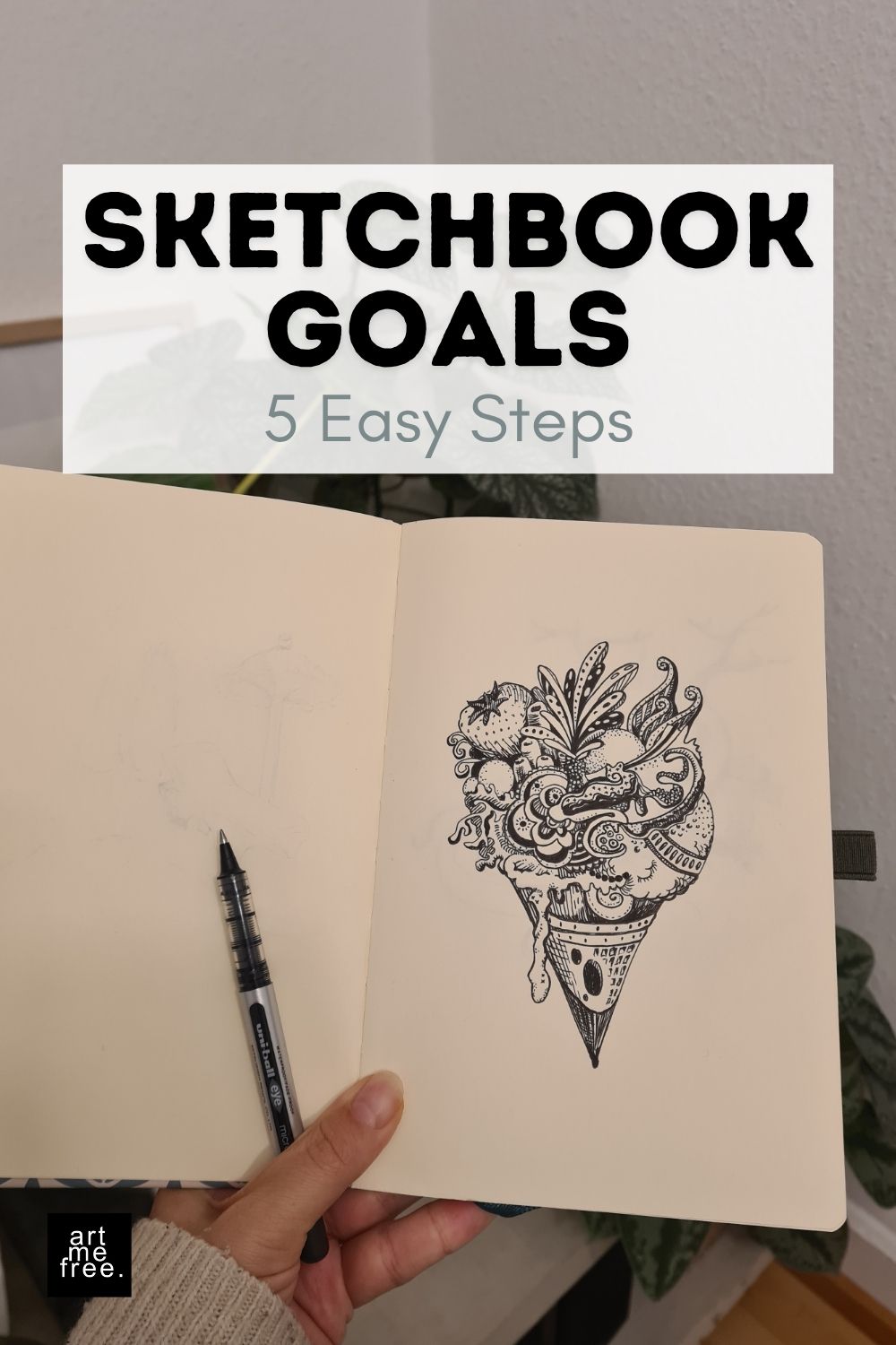 sketchbook goals for beginners