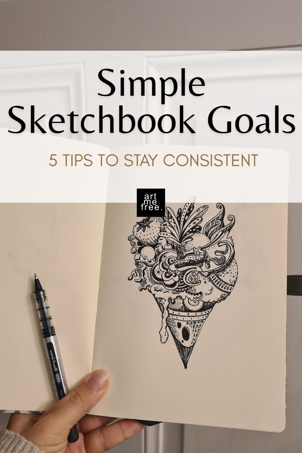 simple sketchbook goals