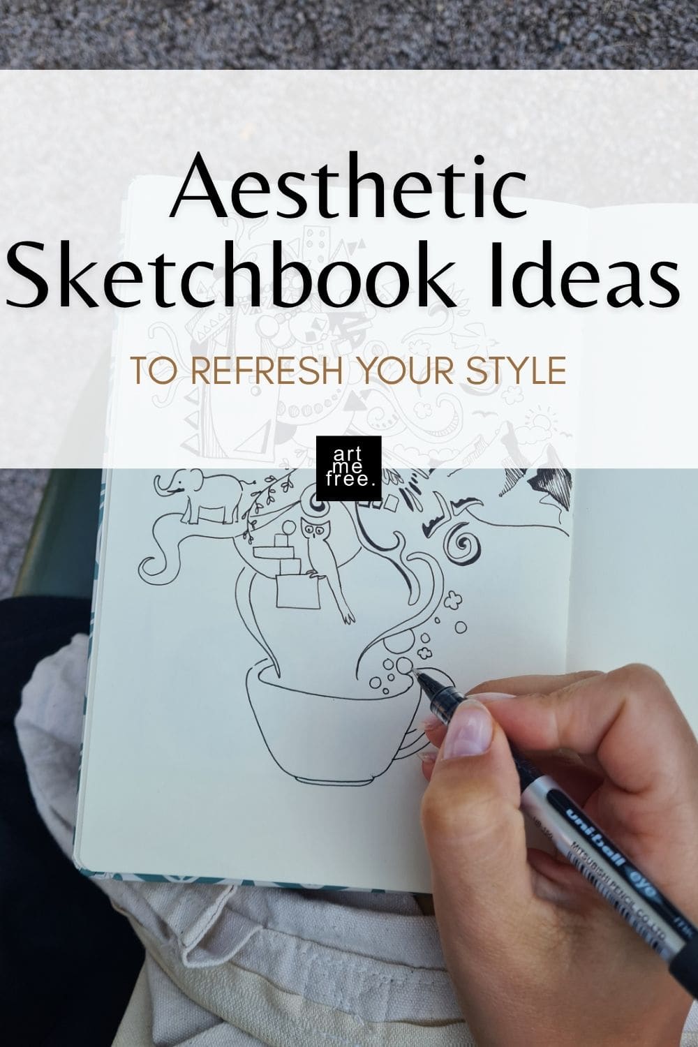 10 aesthetic sketchbook ideas
