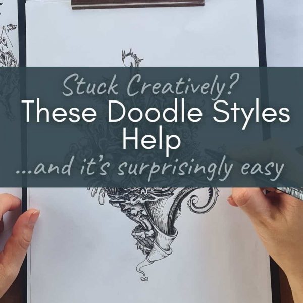 Doodle styles for when you feel stuck creatively