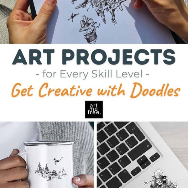 art projects with doodles