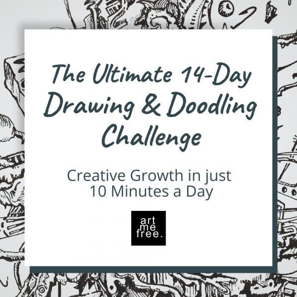 doodling challenge to improve your drawing skills