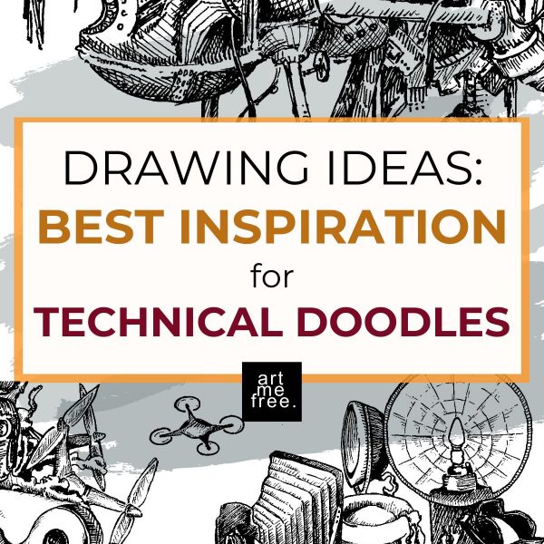 drawing inspiration for technical doodles