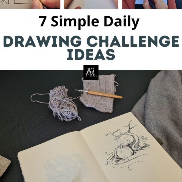 simple daily drawing challenge