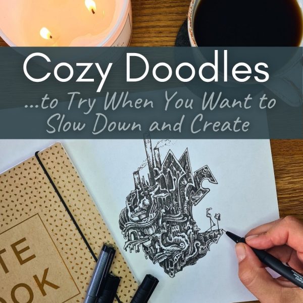 cozy doodles sketchbook