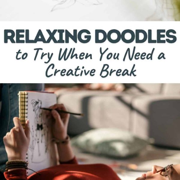 relaxing doodles to try when you want to de-stress